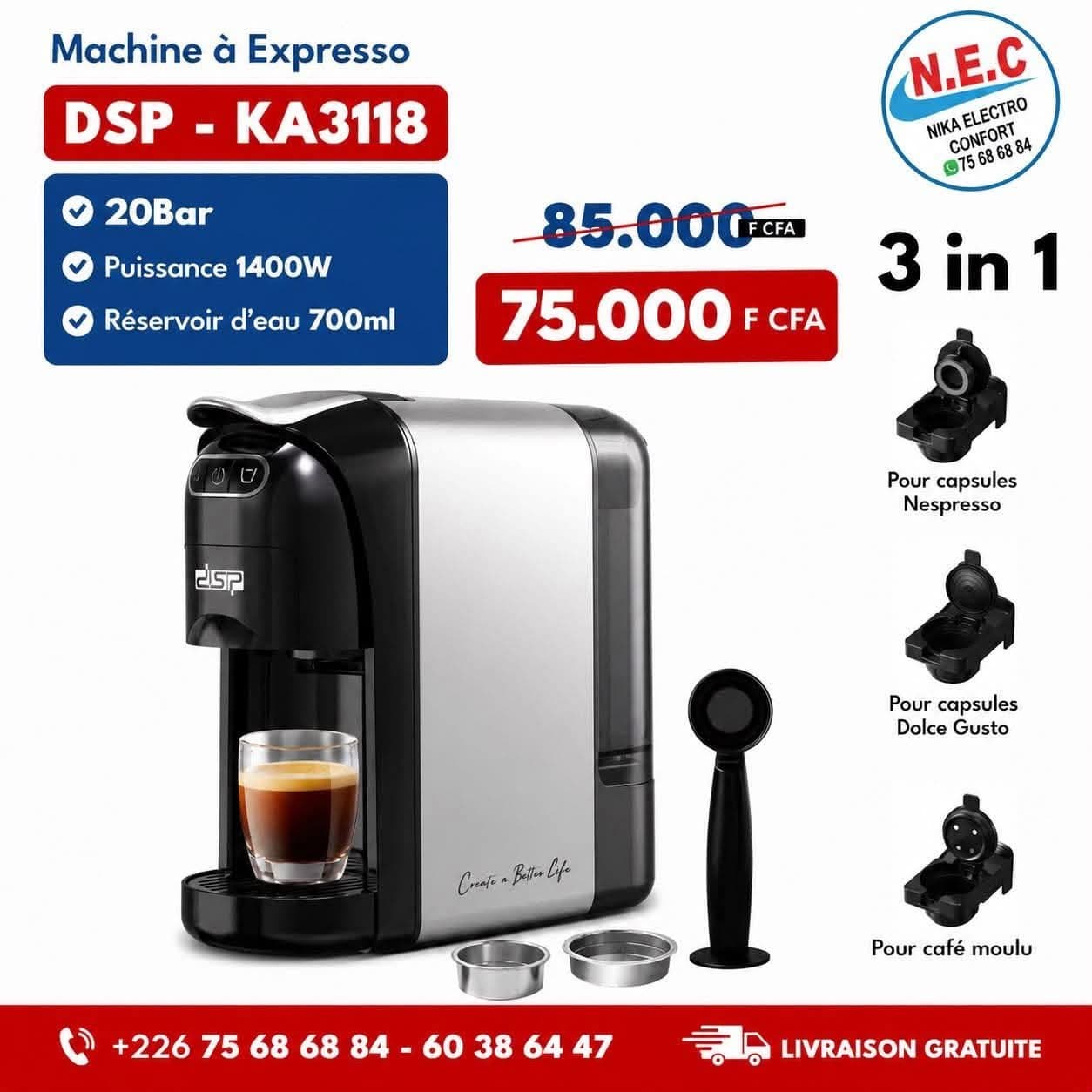 🔥 PROMO SPÉCIALE MACHINES À CAFÉ ☕