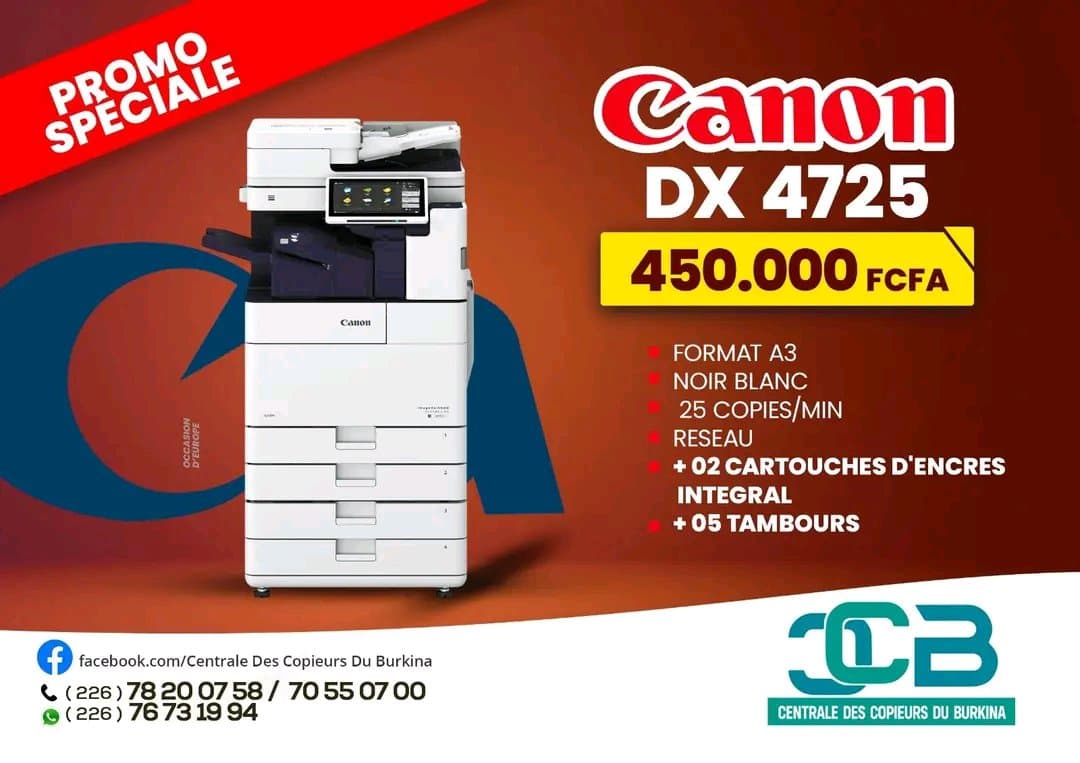 Promo spéciale chez Centrale des Copieurs