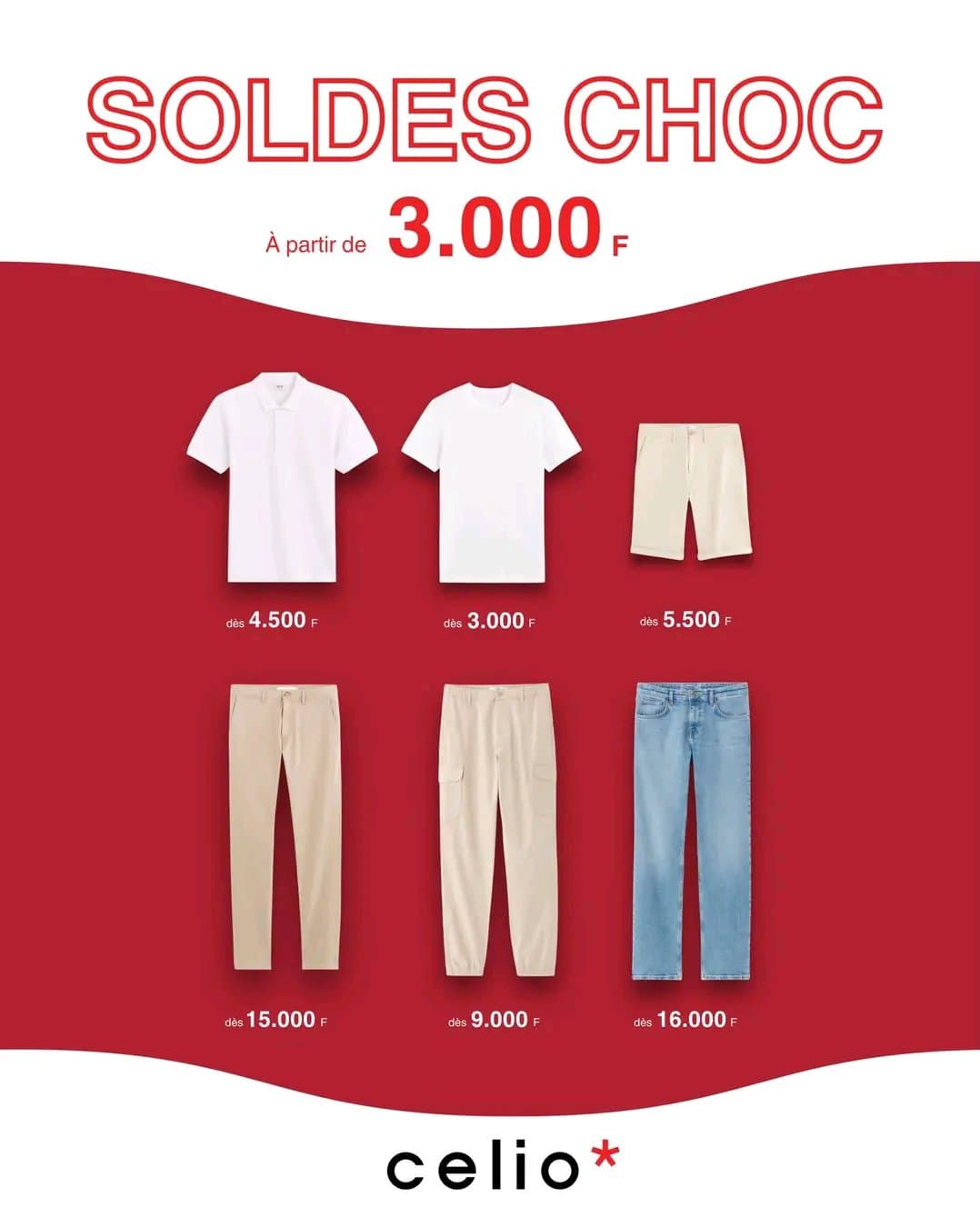Solde chez Celio