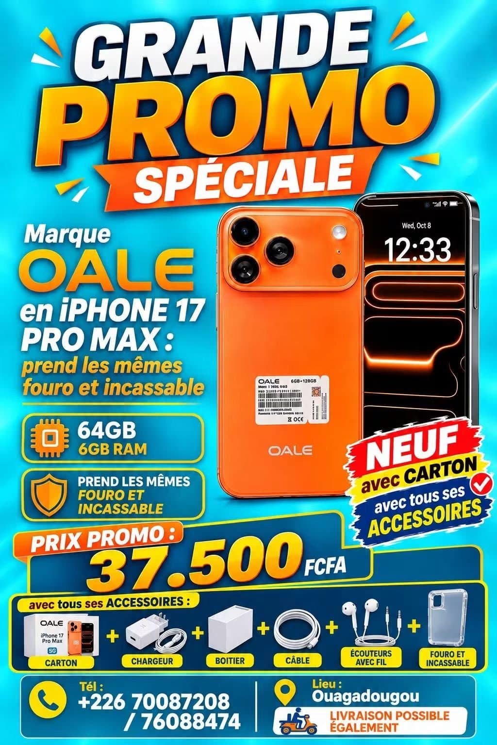 Grande promo spéciale à 37500