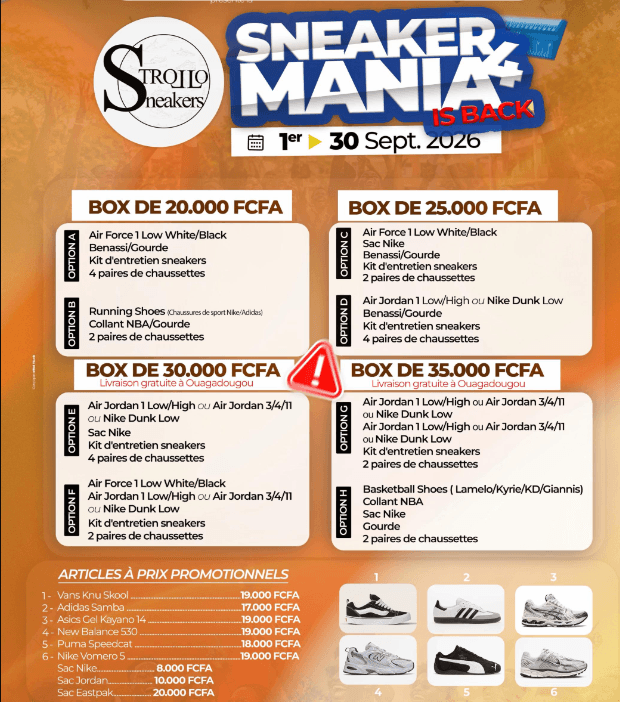SNEAKER MANIA IS BACK ! 👟