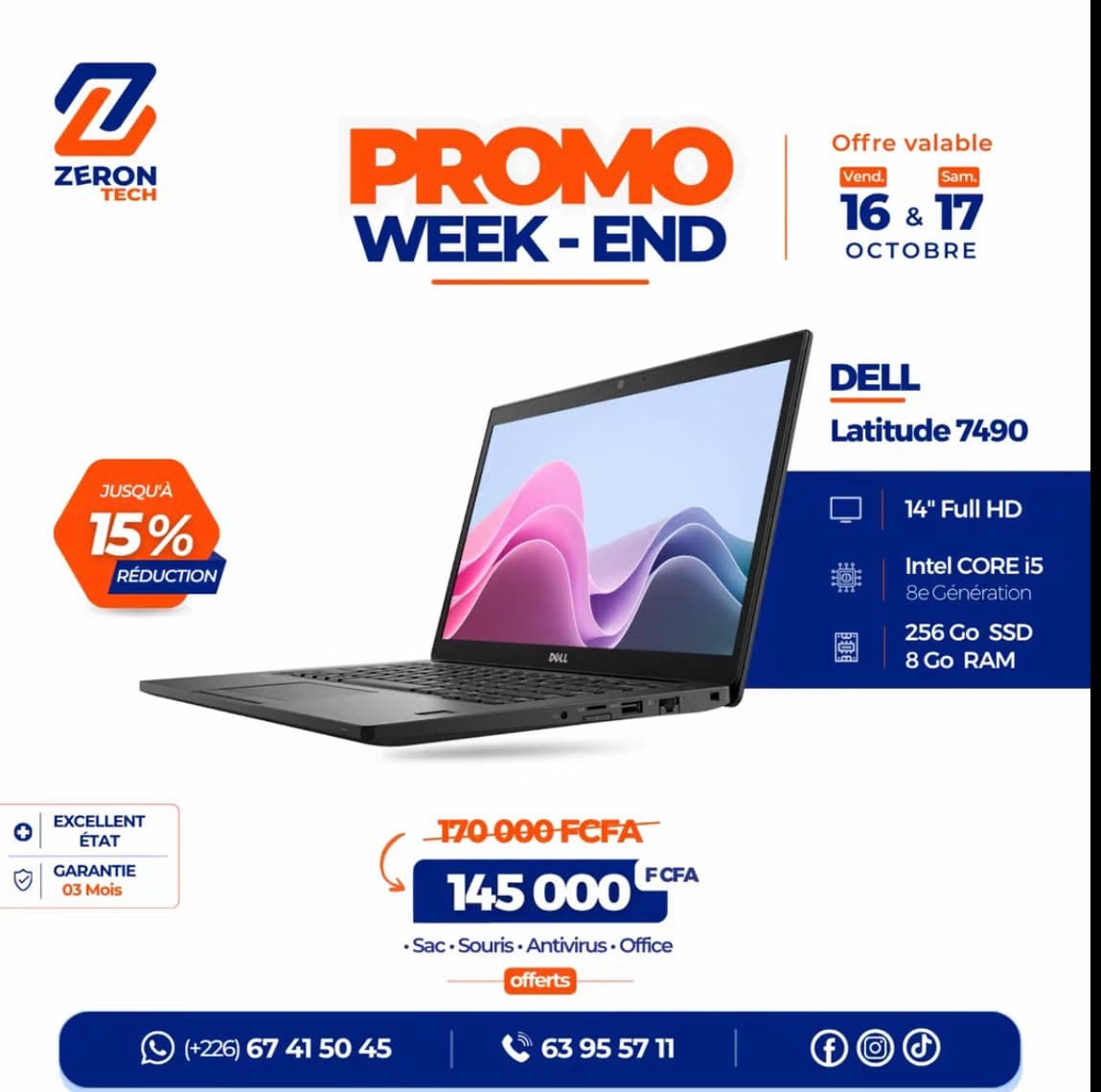 Promo week-end chez Zeron Tech