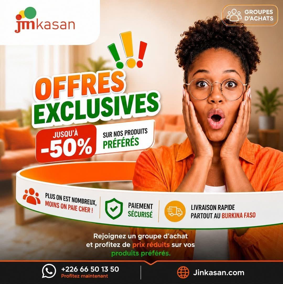 OFFRE EXCLUSIVITE -50% SUR NOS PRODUITS PRÉFÉRÉS