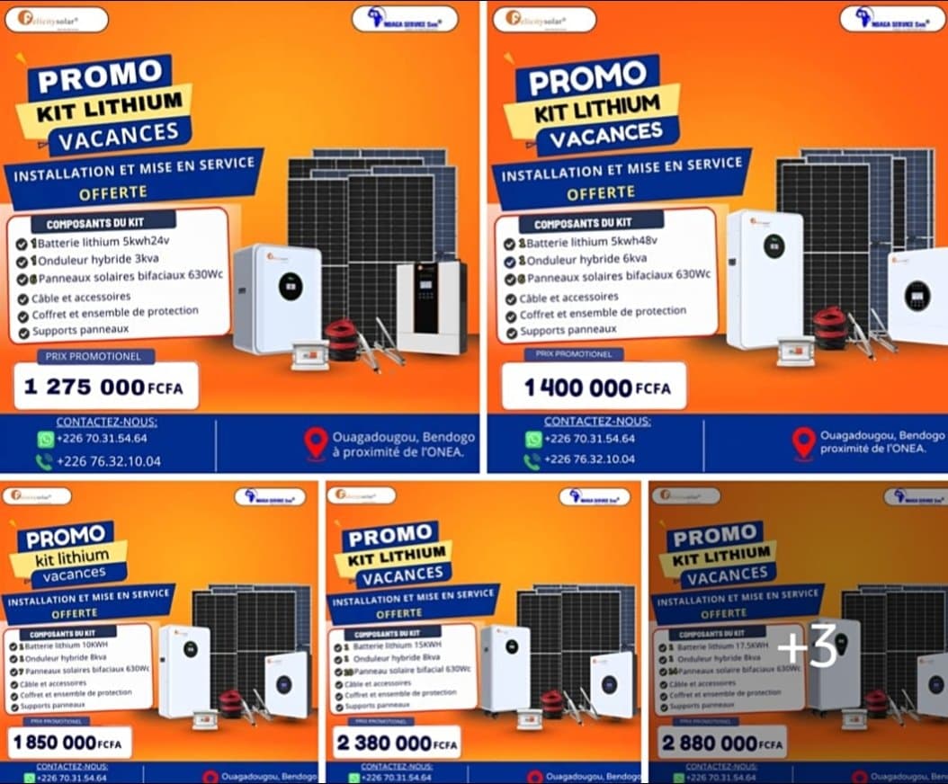 🔥 LA PLUS GRANDE PROMO DE L’ANNÉE EST ENFIN LÀ  CHEZ FELICITY SOLAR SHOW ROOM! 🔥